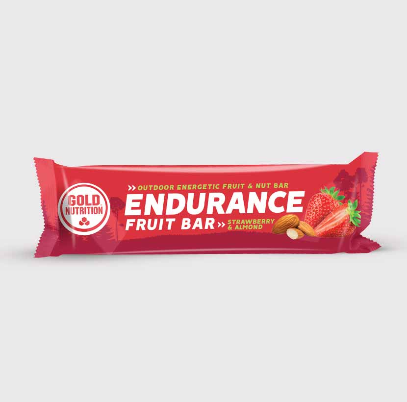 GoldNutrition Endurance Fruit Bar product and fruit bar ingredient view