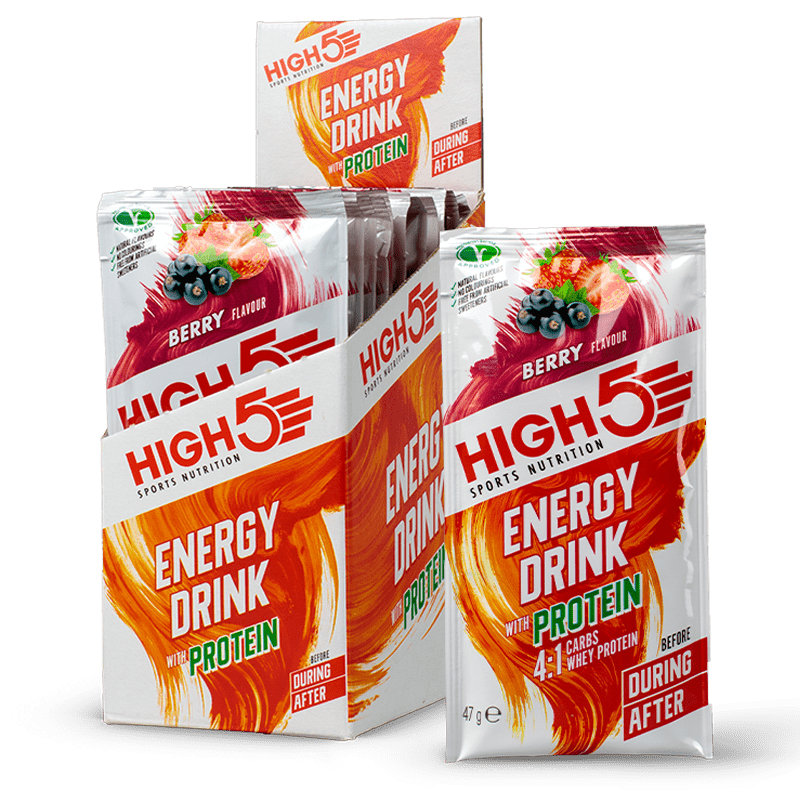 HIGH5 Energy Drink with Protein sachet product view
