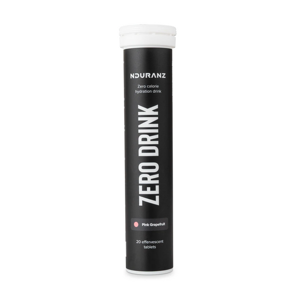 Nduranz Zero Drink Citrus electrolyte tablets single tube front view