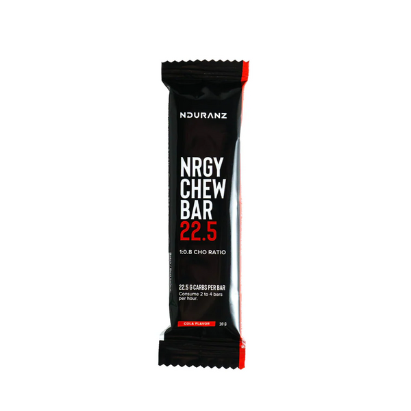Nduranz Energy Chew Bar 22.5g Cola single-serve packet front view