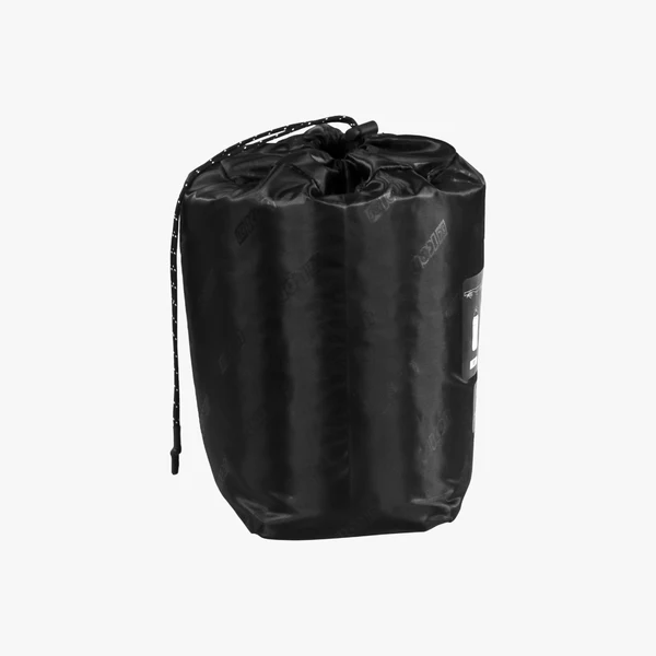 Scicon front fork protection pad attached to a bicycle fork, providing impact protection and style for mountain biking.