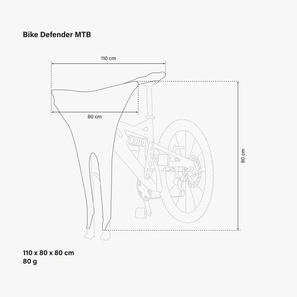 MTB Dachgepäckträger Bike Bra Cover