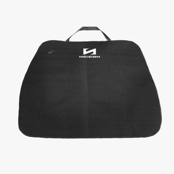 Soft bike travel bag by Scicon, Basic Edition, featuring padded compartments and durable fabric for secure bicycle transportation.