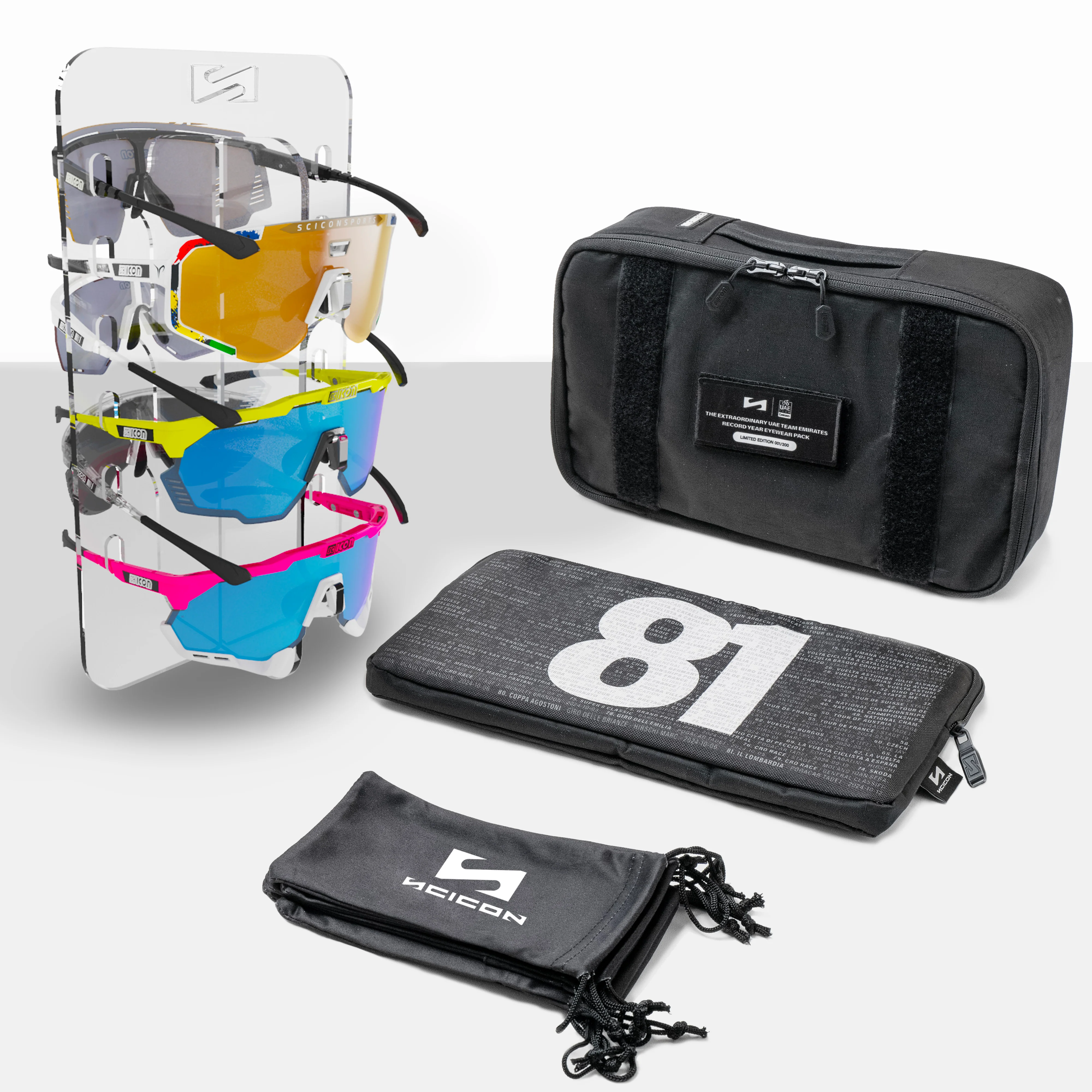 UAE Team Emirates 2024 Celebration Box - Exklusives Brillenpaket